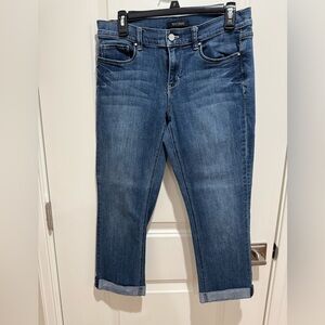 White House Black Market Cropped Jeans